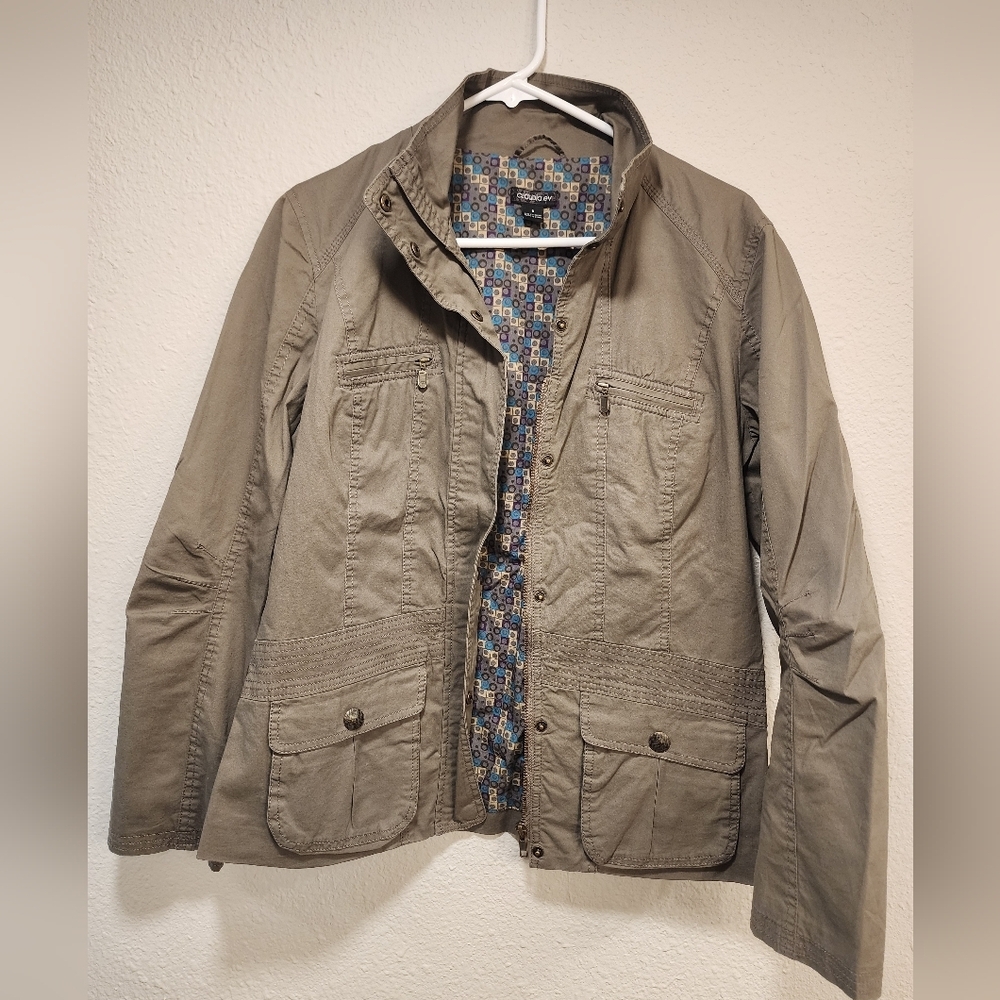 Claudia Ev Women's Tan Jacket Size 6